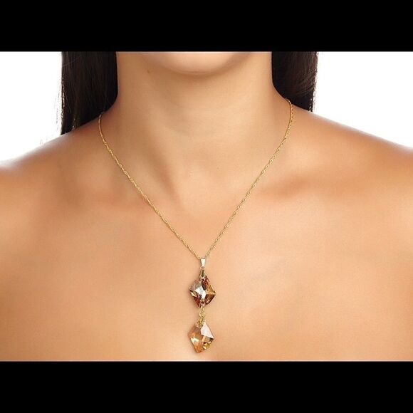 Swarovski authentic Crystals 18kGold Plated CHIC - Picture 6 of 13